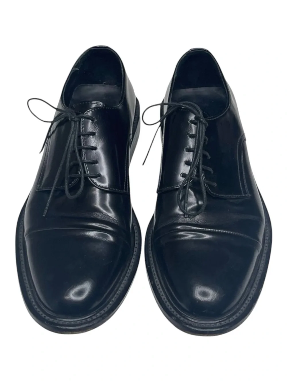 Via Spiga ✦ High Shine Italian Leather Lace Up Oxford Dress Shoes ✦ Black ✦ 9D